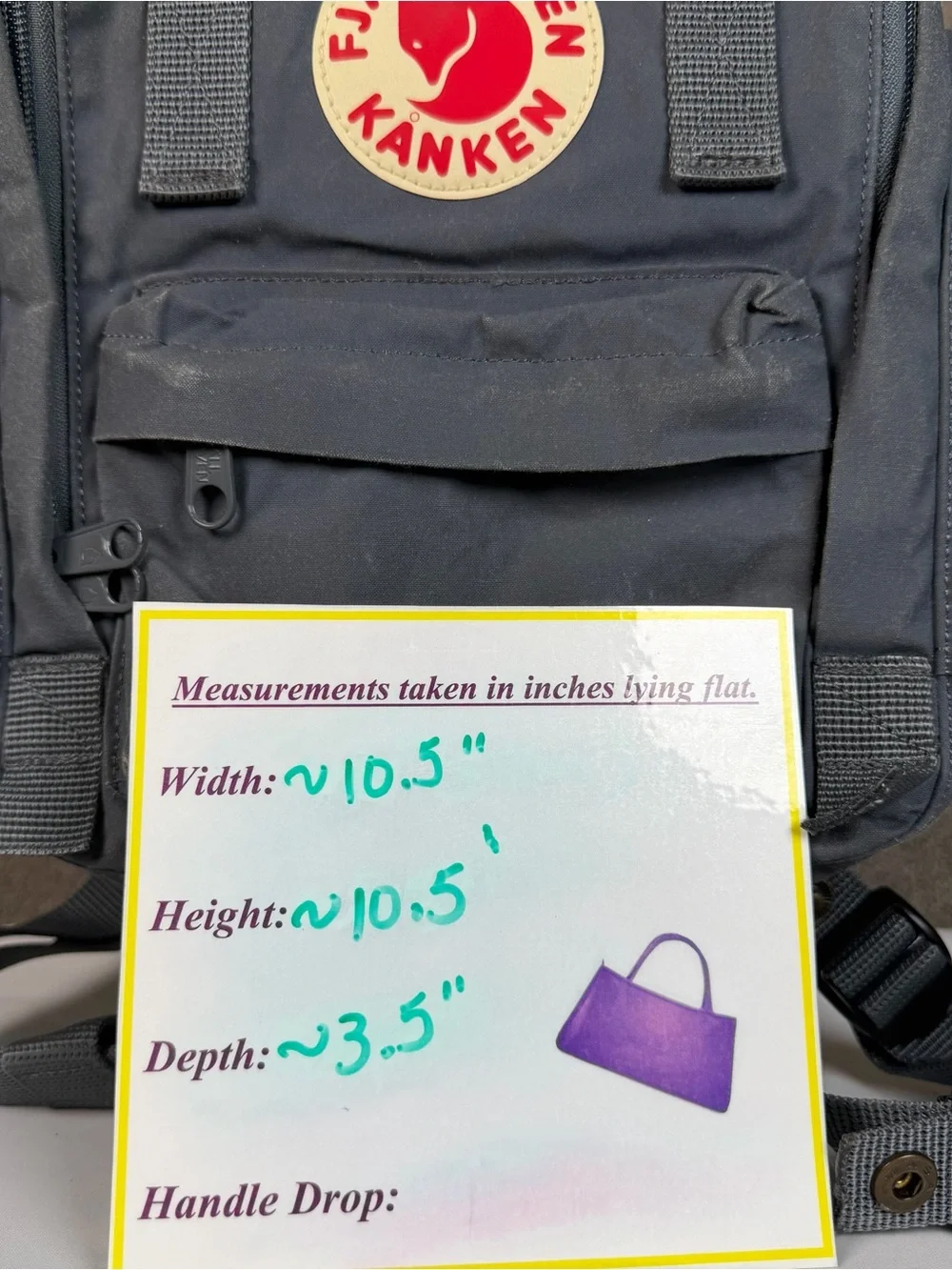Pair Of FJALLRAVEN KANKEN Backpacks Green And Grey